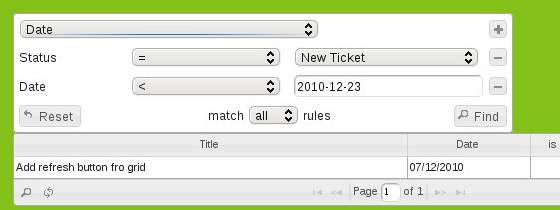jqgrid filter panel