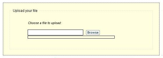 Внешний вид элемента описываемого в howto